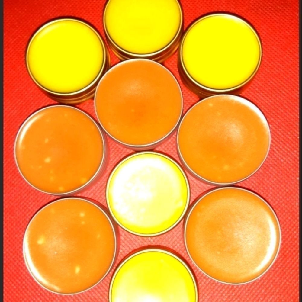 Hand CRAFTED Turmeric LEMON LIP BALM - Picture 3 of 4